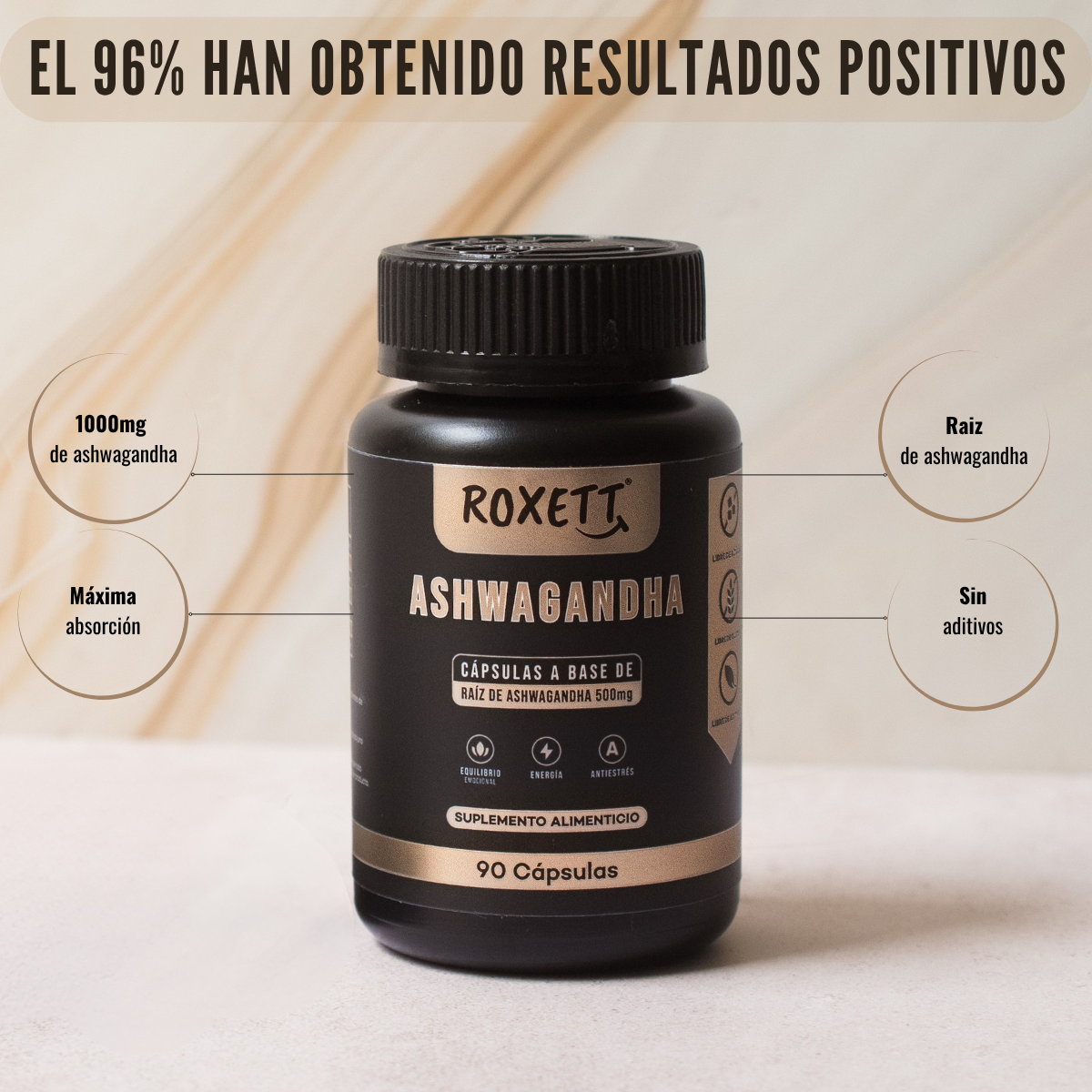Ashwagandha | Raíz de Ashwagandha Pura