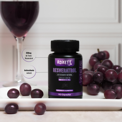 Resveratrol| Antioxidante natural | 90 capsulas