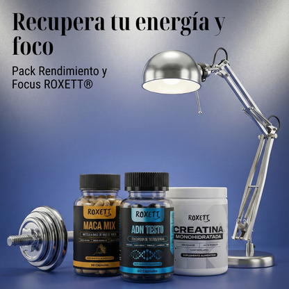Pack Rendimiento y Focus ROXETT