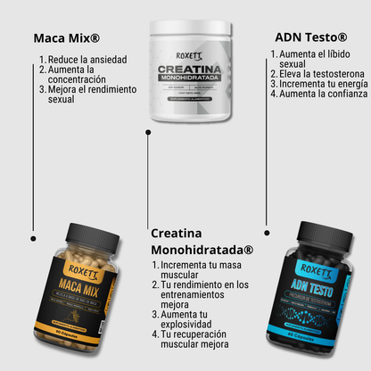 Pack Rendimiento y Focus ROXETT