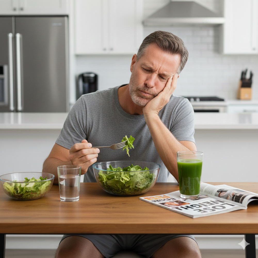 <h2>... y de dietas extremas que tanto te cuesta seguir</h2>